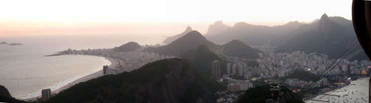 Rio de Janeiro after sunset
© 2007 Knut Dalen