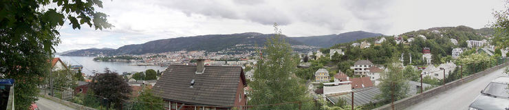 Bergen, as seen from the street Herman Gransvei, Norway
© 2009 Knut Dalen